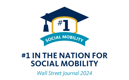 #1 in the nation for social mobility - Wall Street Journal 2024