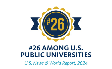 #26 among U.S. public universities - U.S. News & World Report, 2024