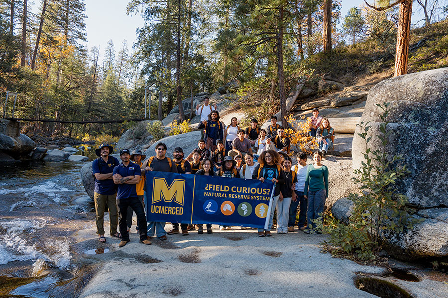 UC Merced students explore nature through our Field Curious program.