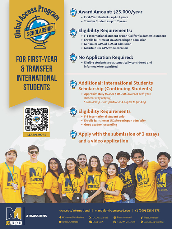 Global Access Scholarship Flyer